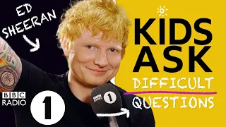 "Harry Styles was at that!": Kids Ask Ed Sheeran Difficult Questions
