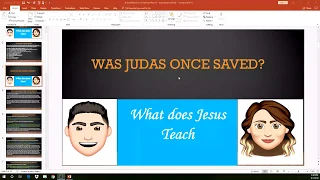 Was Judas Once Saved? - YES