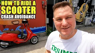 HOW TO RIDE A SCOOTER | Crash Avoidance: Swerving & Quick Stopping | PART 8