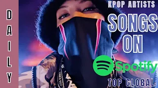 [TOP DAILY] SONGS BY KPOP ARTISTS ON SPOTIFY GLOBAL | 14 OCT 2022