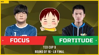 WC3 - TeD Cup 9 - LB Final: [ORC] FoCuS vs. Fortitude [NE] (Ro 16 - Group C)