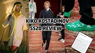 Kiko Kostadinov SS20 Menswear Looked To The Kentucky Derby For Inspiration