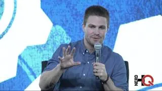A Conversation With Stephen Amell Live From NerdHQ 2014 Part 4