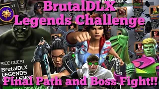 MCOC - BrutalDLX Legends Challenge - Full Final Path and Boss Fight - America Chavez came to play!!