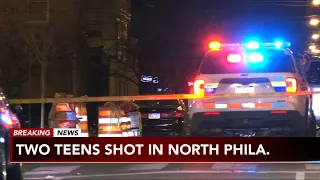 1 dead, 4 injured in 2 separate shootings in Philadelphia