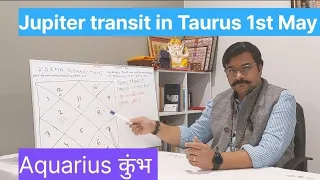 कुंभ| Aquarius| Jupiter transit in Taurus 1st May 2024 #aquarius #jupitertransit2024 #गुरू #कुंभ