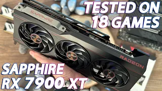 SAPPHIRE RX 7900 XT PULSE - 18 GAMES TESTED 1080p | 1440p | 2160p