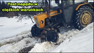 Ursus C-330 4x4 Test napędu w ciężkich warunkach.