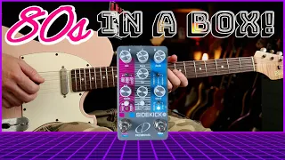 80s Guitar Riffs | Crazy Tube Circuits Sidekick Jr Pedal Demo