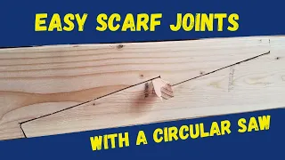 EP12: How To Create An Easy Scarf Joint That Works - DIY Boatbuild