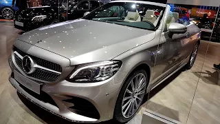 2020 Mercedes Benz C180 Cabriolet Sport Edition Interior and Exterior Details