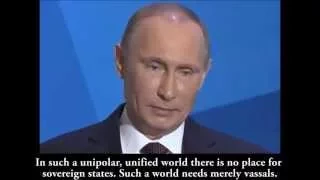 Why the Western Establishment hate Putin