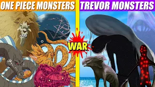 One Piece Monsters vs Trevor Monsters Turf Wars | SPORE