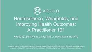 Practitioner 101: How to use Apollo Neuro with patients with Dr. David Rabin