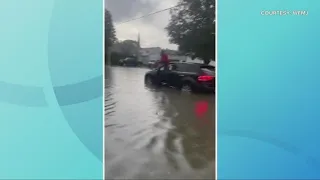 Severe weather struck parts of the Northeast Ohio region Sunday with flooding and a possible tornado