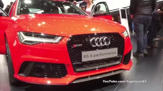 Geneva 2017 - Audi RS6 Performance (4K)