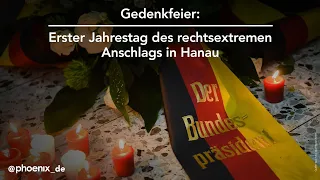 Erster Jahrestag des rassistischen Anschlags in Hanau