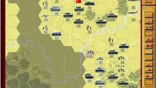 01 Let's Play Panzer General Byelorussia Allied. Axis turn1, Rules Explained & History