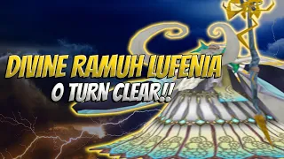 Dissidia Final Fantasy: Opera Omnia DIVINE RAMUH LUFENIA 0 TURN CLEAR!!