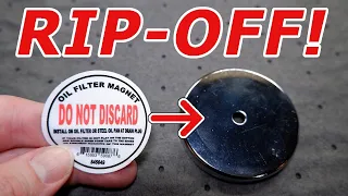 Oil Filter MAGNET Comparison [NO ONE ASKED FOR THIS!!!]