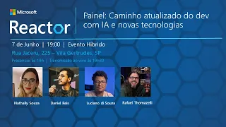 Painel: Caminho atualizado do dev com IA e novas tecnologias