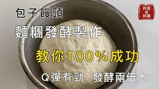 麵糰發酵製作 學會零失敗 Q彈又有咬勁 包子饅頭都好吃 Dough fermentation