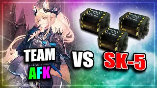 Team AFK vs SK-5 【Arknights】【Trust Farm】