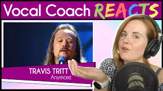 Vocal Coach reacts to Travis Tritt - Anymore (Live)