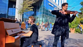 TAKE ME TO CHURCH - STREET PIANO & VIOLIN PERFORMANCE