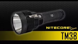 (Discontinued) Nitecore TM38 1800 Lumen 1531 Yard Throw Tiny Monster Searchlight Flashlight