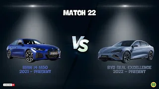 BMW i4 versus BYD Seal - car comparison