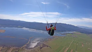 Cerkniško jezero iz zraka