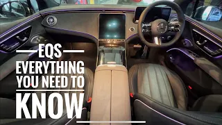 New 2022 2023 Mercedes EQS. All you need to know interior & exterior features and how to use them!