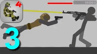 Stickman Backflip Killer 4 Killer Mode ALL LEVELS Walkthrough Part 3 / Android Gameplay HD