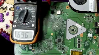 how to find short circuit in laptop motherboard