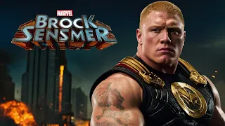 WWE WRESTLERS AS MARVEL HEROES: BROCK SENSMER 2025 I WWE Superstars as Iconic Heroes #WWE #Marvel