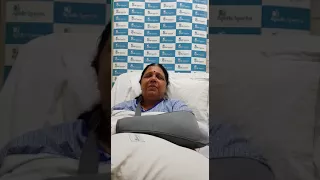 Patient Talks about her Surgery at Apollo Spectra