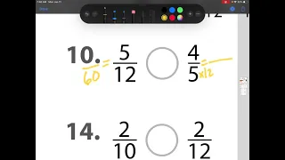 8-6 Compare Fractions EnVision Math Grade 4