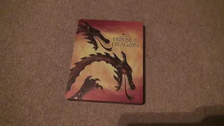 House Of The Dragon 4K Steelbook Blu Ray Unboxing