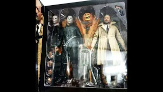 Halloween II Michael Myers and Dr. Loomis Neca double pack Figure