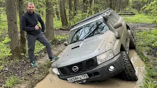 Жесткий тест драйв NISSAN PATROL. Будет ли пройден маршрут?...