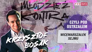 Krzysztof Bosak w programie "Młodzież kontra... czyli pod ostrzałem"