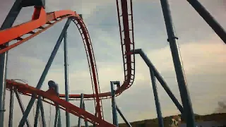 Superman Ultimate Flight - Six Flags Over Georgia - Front Row (4K HD POV) - March 2023