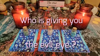 Who's Sending You the Evil Eye? - Find Out In This Detailed Description! Pick a card...