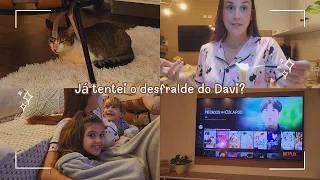 JÁ TENTEI O DESFRALDE DO DAVI? / ROTINA NOTURNA +MIOJO  CASEIRO