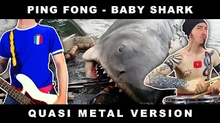 BABY SHARK... but it's METAL [Ping Fong #PunkGoesPop Cover | Marca Canaglia]