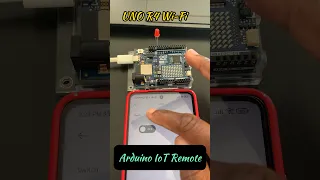 Control an LED with UNO R4 Wi-Fi using Arduino Cloud. #unor4wifi #arduinocloud #iot