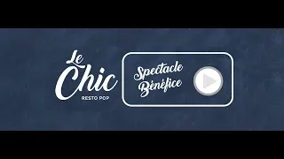 La Poésie à l'Honneur au Spectacle Bénéfice : Le Chic Resto Pop