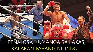 Penalosa Humanga sa Lakas ng Boksingerong Pinoy, Kalaban parang Nilindol!