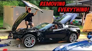 Rebuilding A Wrecked 2017 Corvette Z06 Part 4
